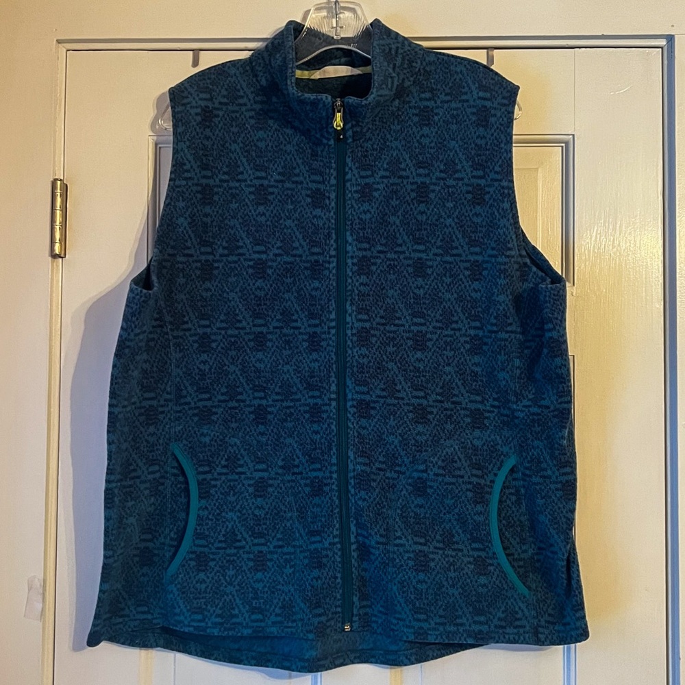 Woolrich 2XL Women’s Zip-up Vest in Blue